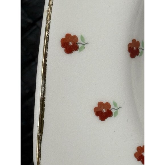 Vintage WS George Serving Platters White Blushing Rose Dalrymple Set Of 2 - Picture 12 of 13